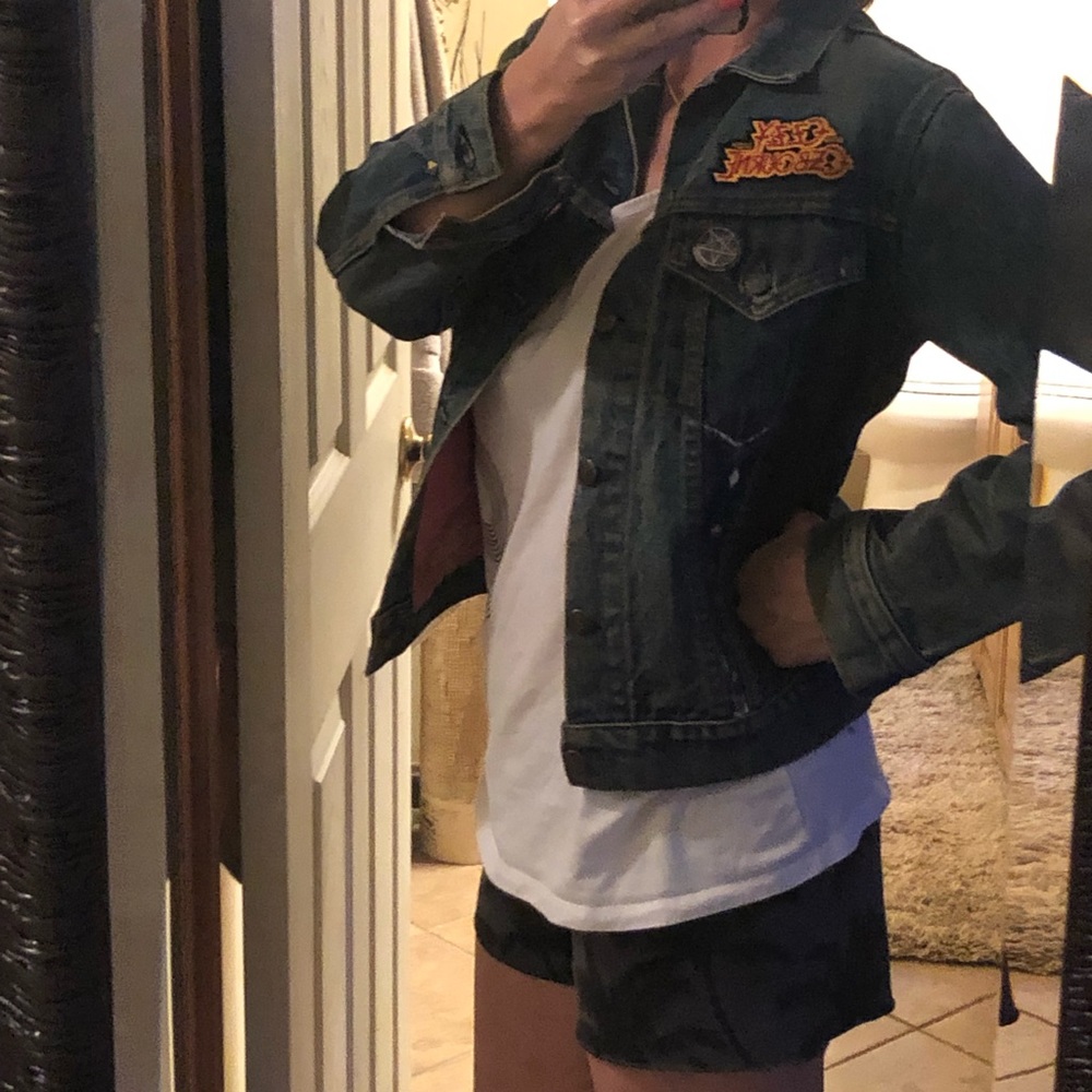 Vintage 1980’s denim jacket - Picture 2 of 7
